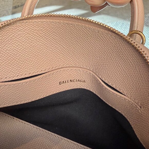 Balenciaga Dusty Pink Leather XXS Ville Handbag - Picture 10 of 16